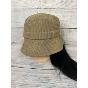 Opus Ajaspi Corduroy Bucket Hat Beige